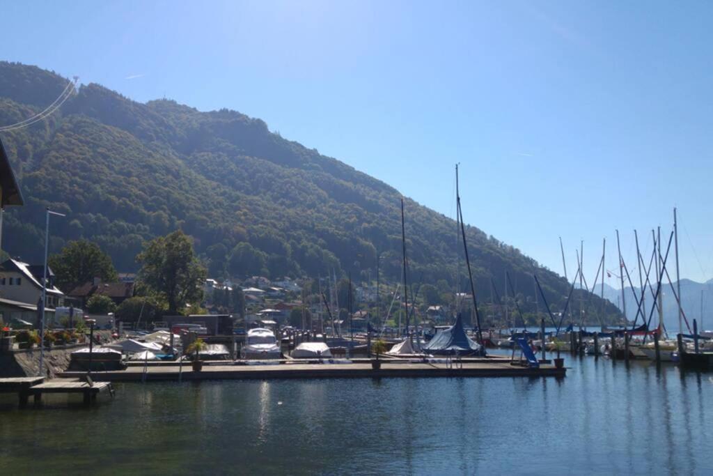 Altstadtwohnung Gmundnerberg M. Traunseeblick 1B Gmunden Kültér fotó